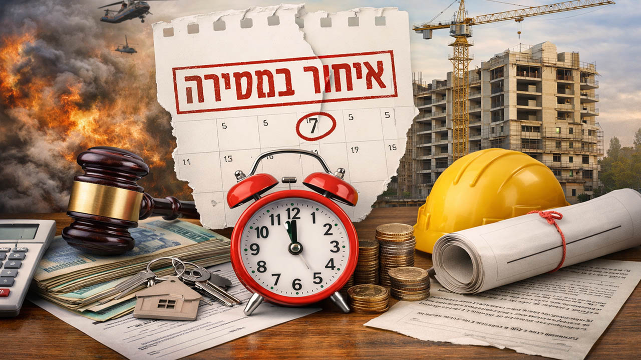 חוק המכר איחור במסירה