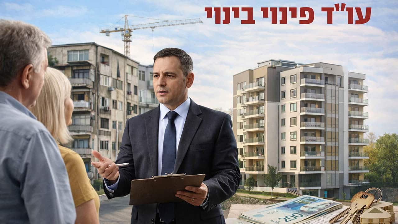 עורך דין פינוי בינוי