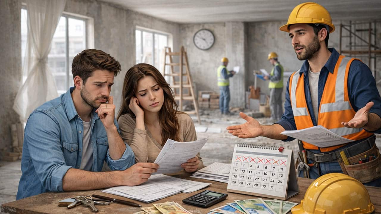 מה עושים כשקבלן מאחר במסירת הדירה ומה הזכויות שלכם לפי החוק