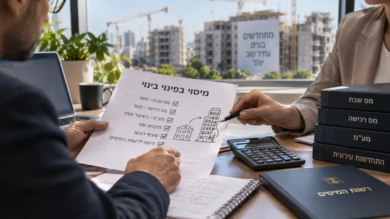 מיסוי בפינוי בינוי